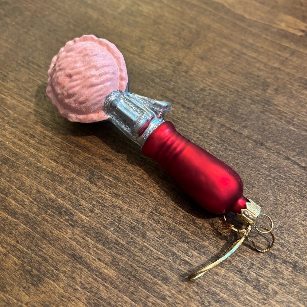 Sur Le Table Strawberry Ice Cream Scoop Ornament